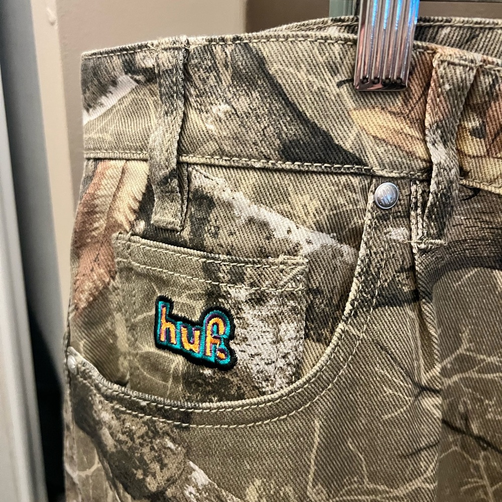 HUF Camo Patterned Pants